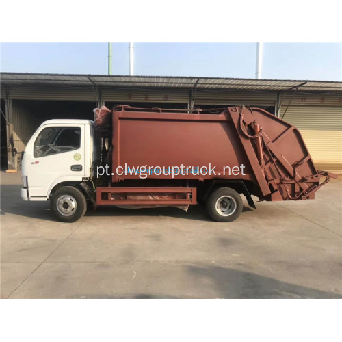 Caminhões Waste da compressão do lixo de Dongfeng LHD 4x2